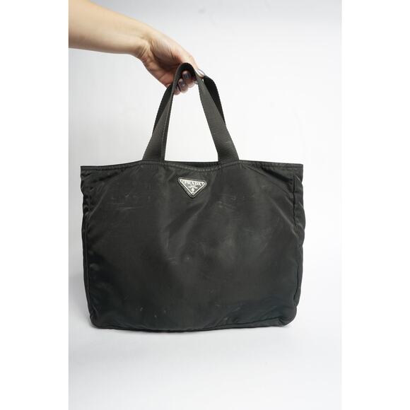 Prada Black Nylon Tote - Picture 1 of 10